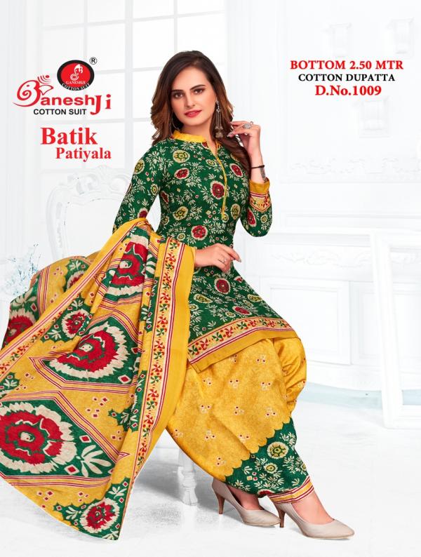 Ganeshji Batik Patiyala Vol-1 - Readymade Suits Collection